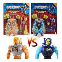 Kit Boneco He-man Vs. Esqueleto Armadura De Batalha - Mattel