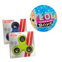 Kit Boneco LOL Boys Serie 2 + Spinner Azul + Spinner Verde - Candide