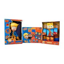 Kit Boneco Lopers 25cm + Boneco Vinil + Jogo Da Memória