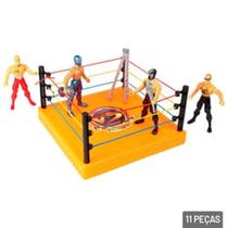 Kit Boneco Luta Livre 11 Peças - Bonecos de Ação Combate Infantil