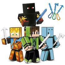 Kit Boneco Mine Problems Athos Lopers Cadres 25cm 4un Craft - Algazarra