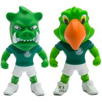 Kit Boneco Palmeiras Porco Gobatto + Periquito Mascote De Futebol Oficial do Fut Toy Verdão Licenciado Caixa Original Kit Boneco Palmeiras Porco Gobatto + Periquito Mascote De Futebol Oficial do Fut Toy Verdão Licenciado Caixa Original
