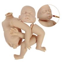 Kit Boneco Reborn Dormindo 43cm Molde Direto da Fábrica