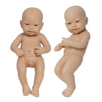 Kit Boneco Reborn Membros Inteiros + Corpinho de Silicone