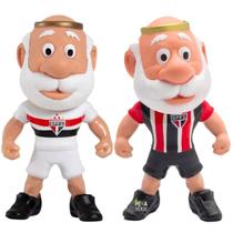 Kit Boneco São Paulo Tricolor + Camisa Listrada Mascote De Futebol Oficial SP FC Licenciado Fut Toy Articulado Kit Boneco São Paulo Tricolor + Camisa Listrada Mascote De Futebol Oficial SP FC Licenciado Fut Toy Articulado