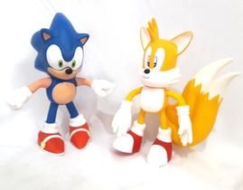 KIT Boneco Sonic + Boneco Tails Coleção KIT Boneco Sonic + Boneco Tails Coleção