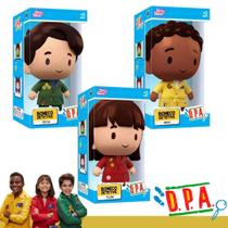 Kit Boneco Vinil Detetives Do Prédio Azul Dpa Zeca Max Flor