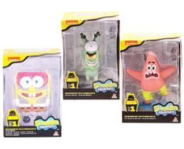 Kit Bonecos Bob Esponja Movie Sponge Bob Square Pants