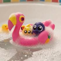 Kit Bonecos Bolofofos Pow Rick e Flamingo Diversão no Banho Kit Bonecos Bolofofos Pow Rick e Flamingo Diversão no Banho