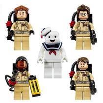 Kit bonecos caça fantasmas ghostbusters bloco de montar Kit bonecos caça fantasmas ghostbusters bloco de montar