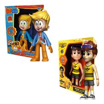 Kit Bonecos de vinil Youtubers Lopers e Natan por ai 25Cm