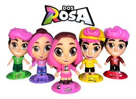 Kit Bonecos Dos Rosa Todos Os Personagens 15Cm - Algazarra Kit Bonecos Dos Rosa Todos Os Personagens 15Cm - Algazarra