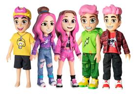 Kit Bonecos Dos Rosa Todos Os Personagens Com Chaveiro 25Cm - Nova Brink Kit Bonecos Dos Rosa Todos Os Personagens Com Chaveiro 25Cm - Nova Brink