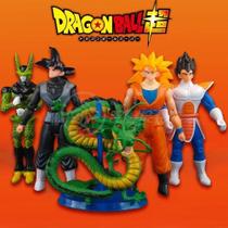 Kit Bonecos Dragon Ball Z Action Figure + Esféras Do Dragão Kit Bonecos Dragon Ball Z Action Figure + Esféras Do Dragão