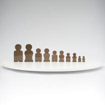 Kit Bonecos Família - 5 Gerações - Bonecos para Constelação Familiar Kit Bonecos Família - 5 Gerações - Bonecos para Constelação Familiar