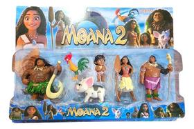 Kit Bonecos Filme Moana 2 Lançamento