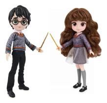 Kit Bonecos Harry Potter E Hermione Fashion Com Varinha - Sunny - Sunny