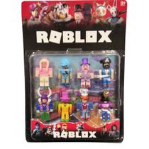 Kit Bonecos Jogo Roblox Sortimento Personagens Articuláveis.