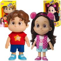Kit Bonecos Maria Clara & João Pedro Jp Youtubers Baby Brink