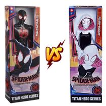 Kit Bonecos Miles Morales e Ghost Spider Aranhaverso Hasbro
