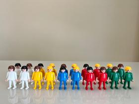 Kit bonecos Playmobil Médio - 10 homens + 10 mulheres - Constelação Familiar - Geobra