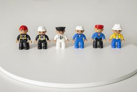 Kit Bonecos Profissões - Lego - Bonecos para Constelação Familiar