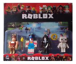 Kit Bonecos Roblox Com Acessórios 12 cm Com 4 Bonecos