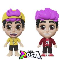 Kit Bonecos Robson E Leozinho Turma Dos Rosa - Algazarra Kit Bonecos Robson E Leozinho Turma Dos Rosa - Algazarra