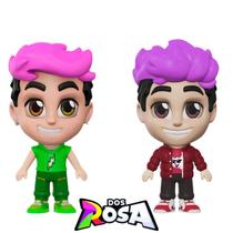 Kit Bonecos Robson E Void Turma Dos Rosa 15Cm - Algazarra