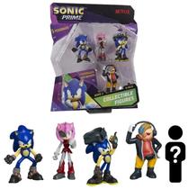 Kit Bonecos Sonic, Rose, S.Pirata E Dr. Don'T Candide 34240