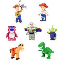 Kit bonecos toy story woody buzz blocos de montar Kit bonecos toy story woody buzz blocos de montar