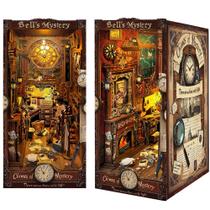 Kit Book Nook Jioustoy Book Nook com capa protetora LED Bell's Mystery