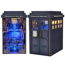 Kit Book Nook TOYQI Quebra-Cabeça Miniatura de Madeira DIY