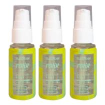 Kit Booster 3 em 1 Ruby Rose Reviv Hair Berry Dreams 30ml C/3