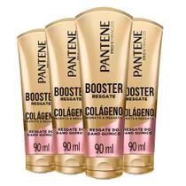 Kit Booster Resgate Pantene Colágeno Hidrata e Resgata Dano Químico 90ml - 4 Unidades