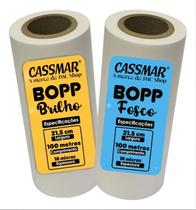 Kit Bopp Brilho + Fosco A4 21,5cm X 100m Cassmar 02un