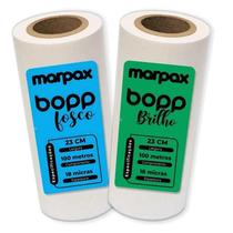 Kit Bopp Brilho + Fosco A4 23cm x 100m Marpax 02un Kit Bopp Brilho + Fosco A4 23cm x 100m Marpax 02un