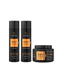 Kit Borabella Day Use Super Nutriçao Sh+ Cond 250ml+Masc 200g