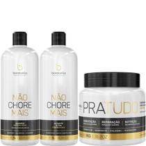 Kit Borabella Não Chore 2x1 Litro + Máscara Pratudo 1kg
