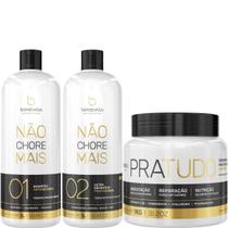Kit Borabella Não Chore 2x1 Litro + Máscara Pratudo 1kg