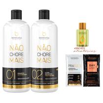 Kit Borabella Não Chore Mais 2x1L + Sachês + Óleo Argan7ml