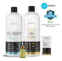 Kit Borabella Selagem 3d Gloss Semi Definitiva + Shampoo 1 L Kit Borabella Selagem 3d Gloss Semi Definitiva + Shampoo 1 L