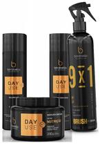 Kit Borabella Shampoo Condicionador Mascara Fluido Nutrição