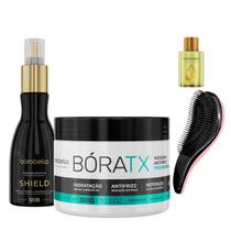 Kit Borabella Shield + BTX Bóratx 300g +Escova/Argan7ml