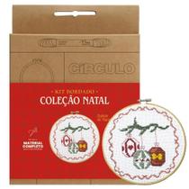 Kit Bordado Natal Enfeite Natalino