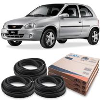 Kit Borracha 2 Portas E Porta Malas New Kar Chevrolet Corsa Kit Borracha 2 Portas E Porta Malas New Kar Chevrolet Corsa