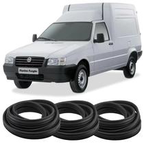 Kit Borracha 2 Portas e Porta Malas P/ Fiorino 1980 A 2013 Kit Borracha 2 Portas e Porta Malas P/ Fiorino 1980 A 2013