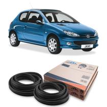 Kit Borracha 2 Portas Guarnição New Kar Pro Line Peugeot 206 Kit Borracha 2 Portas Guarnição New Kar Pro Line Peugeot 206