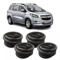 Kit Borracha 4 Portas Chevrolet Spin 2013 a 2019 Borrachauto