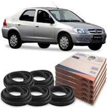 Kit Borracha 4 Portas E Porta Malas Prisma 2006 Até 2012 Kit Borracha 4 Portas E Porta Malas Prisma 2006 Até 2012